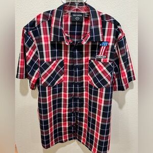 Harley-Davidson Men's Plaid Button-Down Shirt